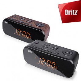 브리츠 BZ-M107 라디오&탁상시계 스피커